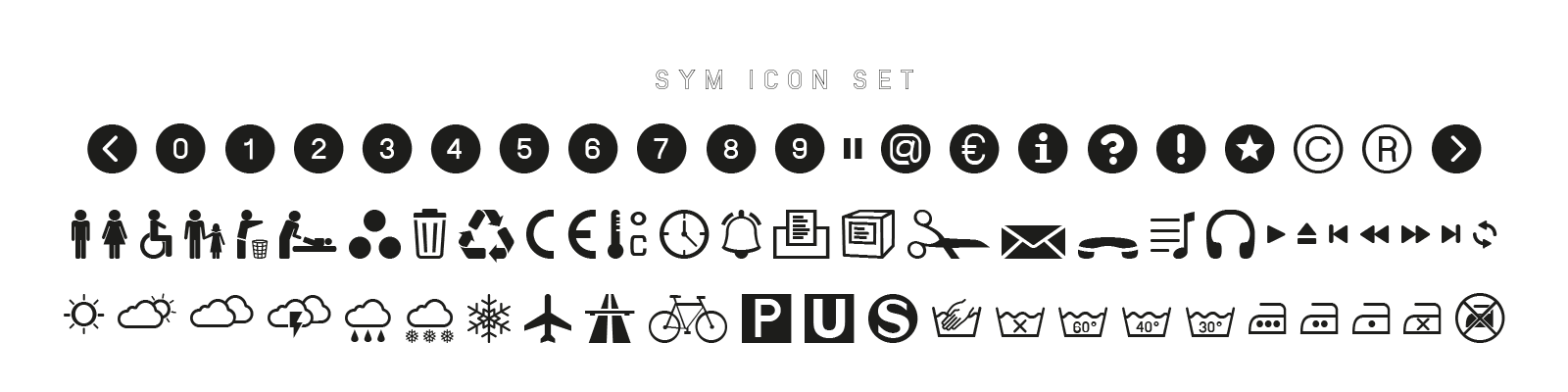 SYM Icon Set